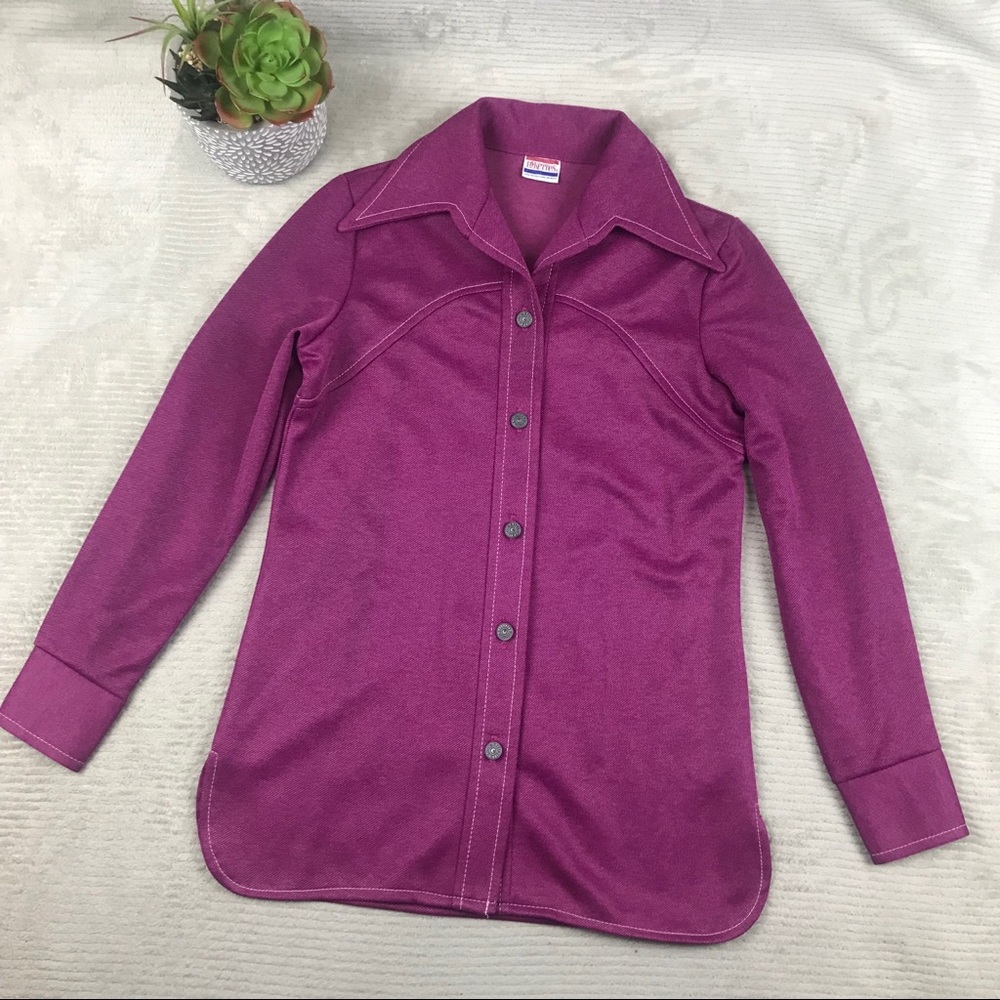 Pykettes Womens Vintage Pointy Collar Blazer
